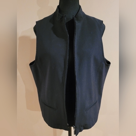 MATINIQUE Vintage Men's Vest, Black, Lined, Unisex, Made in Portugal, Size US 42 - Picture 4 of 16